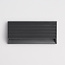 Industriel væglampe Jane - sort og integreret LED