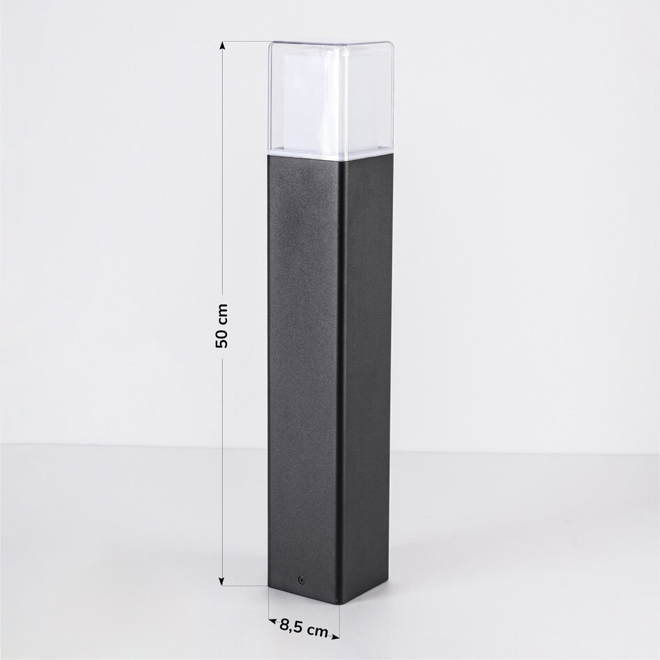 Bedlampe - Ivo - sort