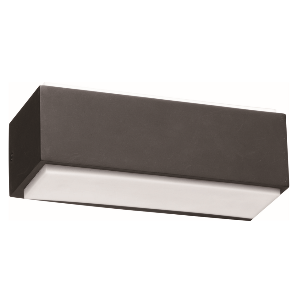 Væglampe udendørs med integreret LED-lys - Pixie - sort