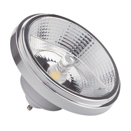 AR111 dim-to-warm GU10 LED-spot i polycarbonat, 12W