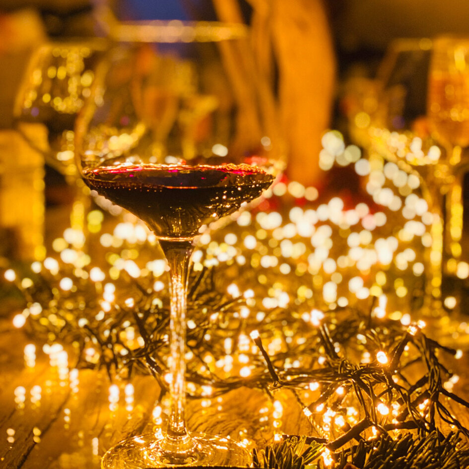 Julelyskæde | 15 meter med 300 lys | Varmhvid | PVC