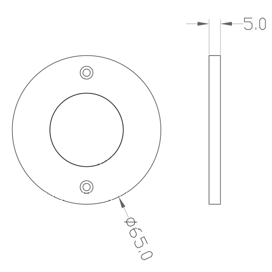 LED-skabsbelysning - Kaya - komplet sæt med 2 spots