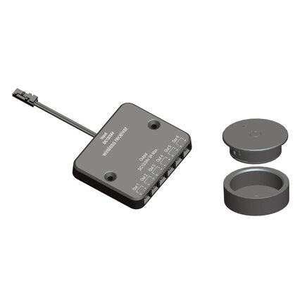 Trådløs berøringsdæmper - rund