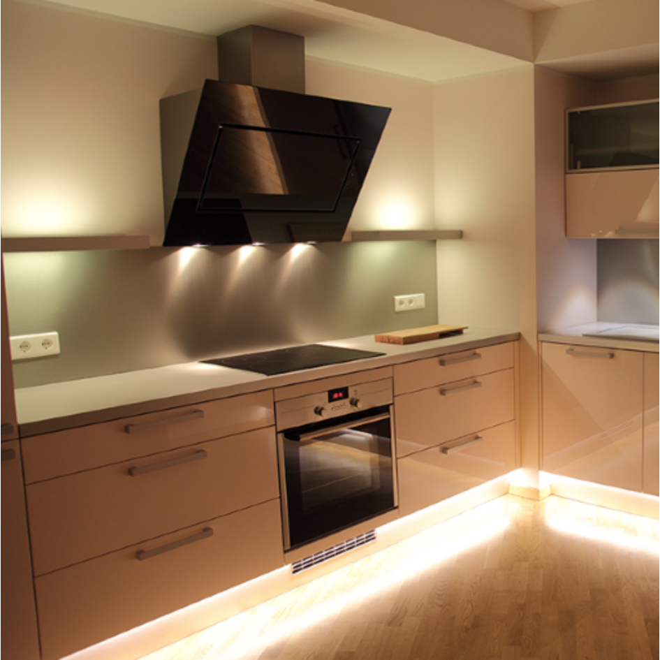 Overflademonteret LED-skabsbelysning - Apollo - enkelt spot inkl. sensor