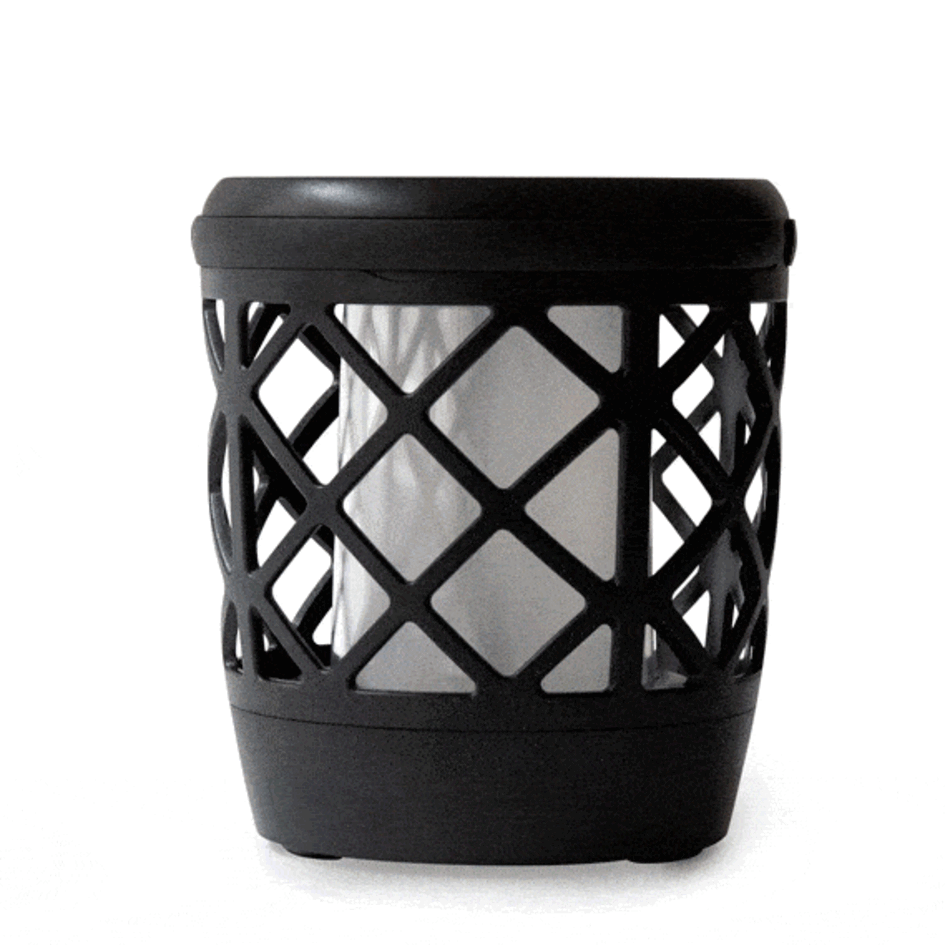 Solcelle fakkel med flammeeffekt, 2W