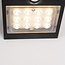 Solcelle væglampe Alien 1,5W med sensor - sort