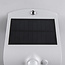 Solcelle wæglampe Alien 1,5W med sensor - hvid