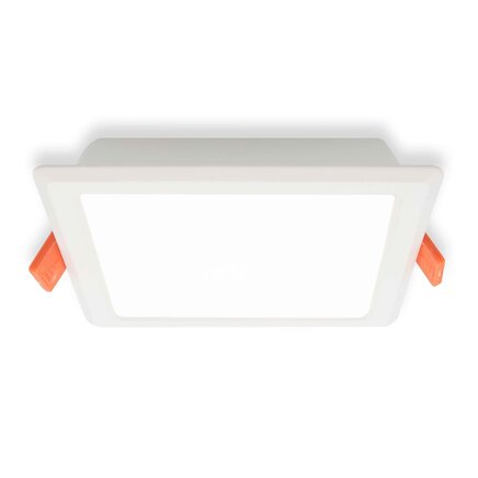 Firkantet LED downlight, 18W, 220 x 220mm