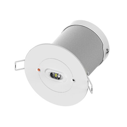 Nødbelysning 2 watt indbygget spot