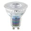 Dim-to-warm GU10 LED-spot, 2,6W (2200-2700K)