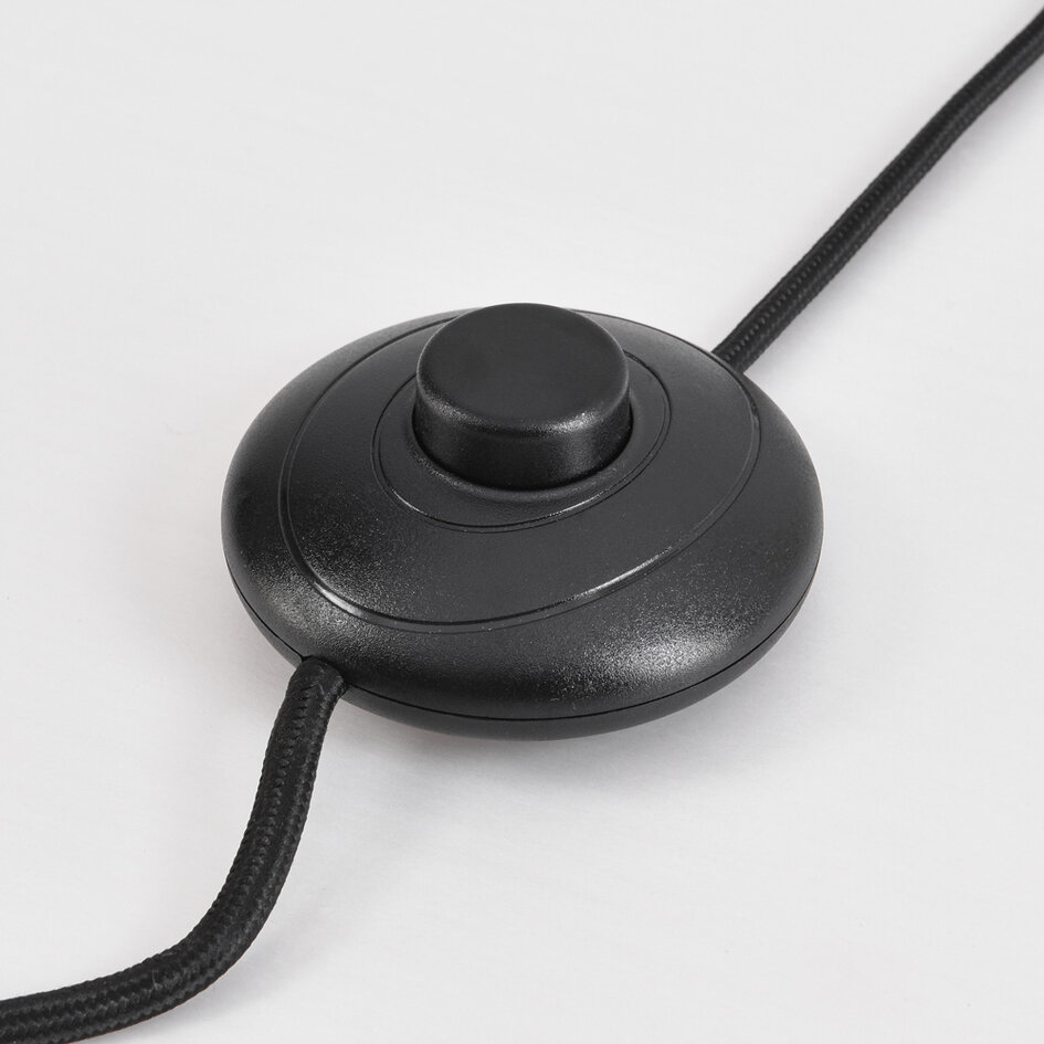 Tripod-gulvlampe med lampeskærm i rattan - Vime