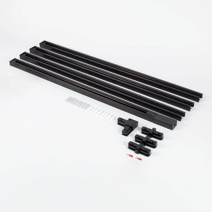 3 meter startersæt til 1-faset skinnebelysning - sort