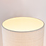 Gulvlampe Lumo i japandistil - hvidt stof