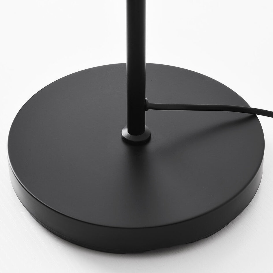 Standerlampe med lampeskærm i naturlook - Nord