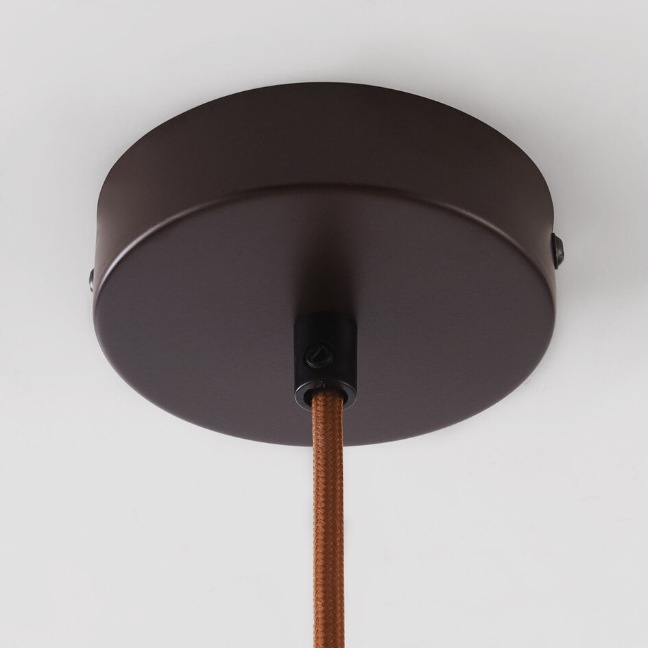 Cylinderformet pendel i travertin (natursten) - Alva