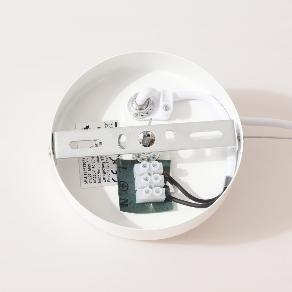 Wabi Sabi-pendel Kawa 60 x 55 cm med steneffekt - sand