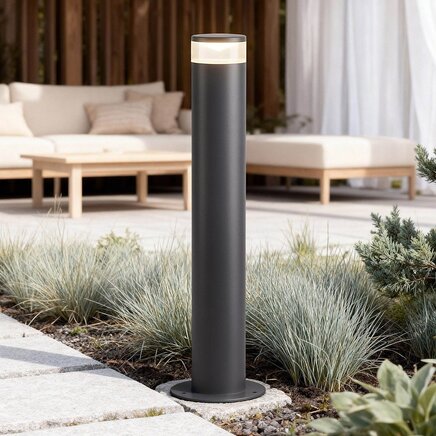 Moderne stående udendørslampe Venku - antracitgrå