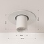 Synlig indbygget spot – hvid Ø10 cm