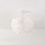 Elegant loftlampe Roselle med hvide fjer