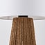 Boheme bordlampe Ranpu med hvid skærm