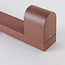 Stående udendørslampe Simone - 70 cm, rustbrun