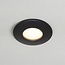 Moderne indbygningsspot, IP44 - Rex - sort