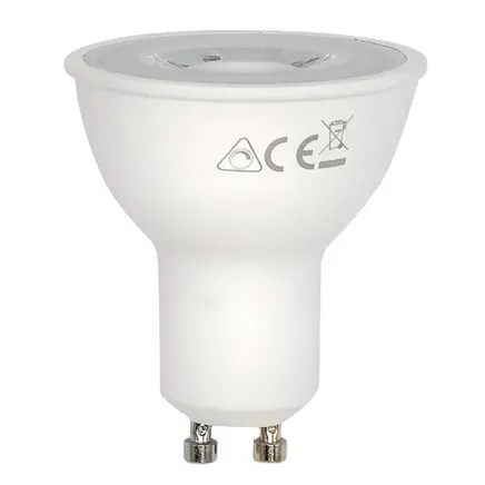 3-trins dæmpbart GU10 LED-spot, 4,9W (2700K)
