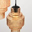 Design pendel Orina med 3 lyskilder - amber glas