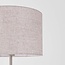 Gulvlampe Avana med hørskærm - beige