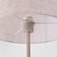 Gulvlampe Avana med hørskærm - beige