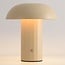 Trådløs bordlampe Noma med dæmpbart og justerbart lys - beige