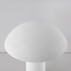 Svampebordlampe Pablo i hvid metal med 2 lyskilder