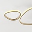 Design loftlampe Zinara med integreret LED, 3-trins dæmpbar - sandbeige