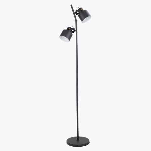 Sorte gulv- og standerlamper