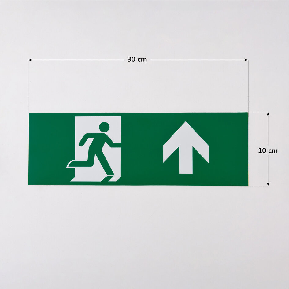 Piktogram-pakke til  til vægmonterede flugtvejsskilte (OTG-KL, OTG-DD og OTG-GG-7)
