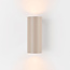 Væglampe Brunio med up- og down lys i sandbeige