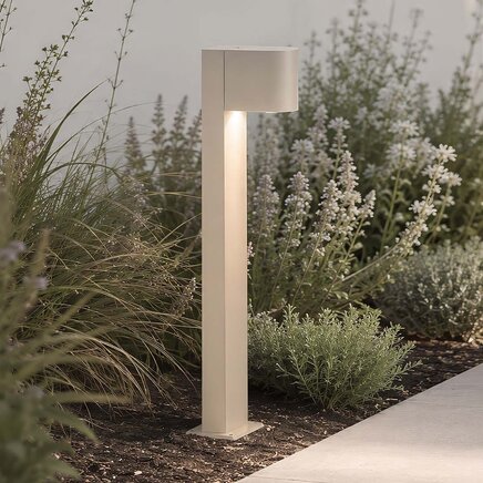 Stående udendørslampe Simone - beige