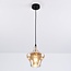 Loftpendel med ravfarvet glas, 1 x E27 - Trinidad - Variant 3