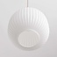 Pendel Meliora, 3 rillede glasskærme - beige