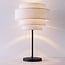 Bordlampe Masa med hørskærm i fire lag