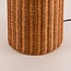 Gulvlampe Vasari boheme i håndflettet rattan