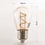 Party lyskæde - Sæt med 3 watt LED-spiralpærer Ø45, dæmpbar (valgfrit)