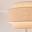 Gulvlampe Corry med linnedskærm - sandbeige