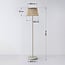 Solcelledreven gulvlampe Ciara med 3-trins dæmpbar LED - beige