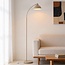 Buelampe Arc med metalskærm - beige