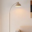 Buelampen Arc med metalskærm - beige