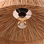 Boheme loftlampe Baro Ø58 cm - naturlig raffia