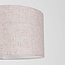 Buelampen Lerava med hørskærm - beige