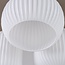 Loftlampe Elowen med 3 lyskilder - beige og mælkehvidt glas