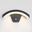 Design væglampe Vic med sensor - sort og integreret LED